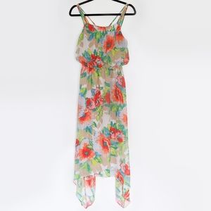 Floral Print Maxi Dress